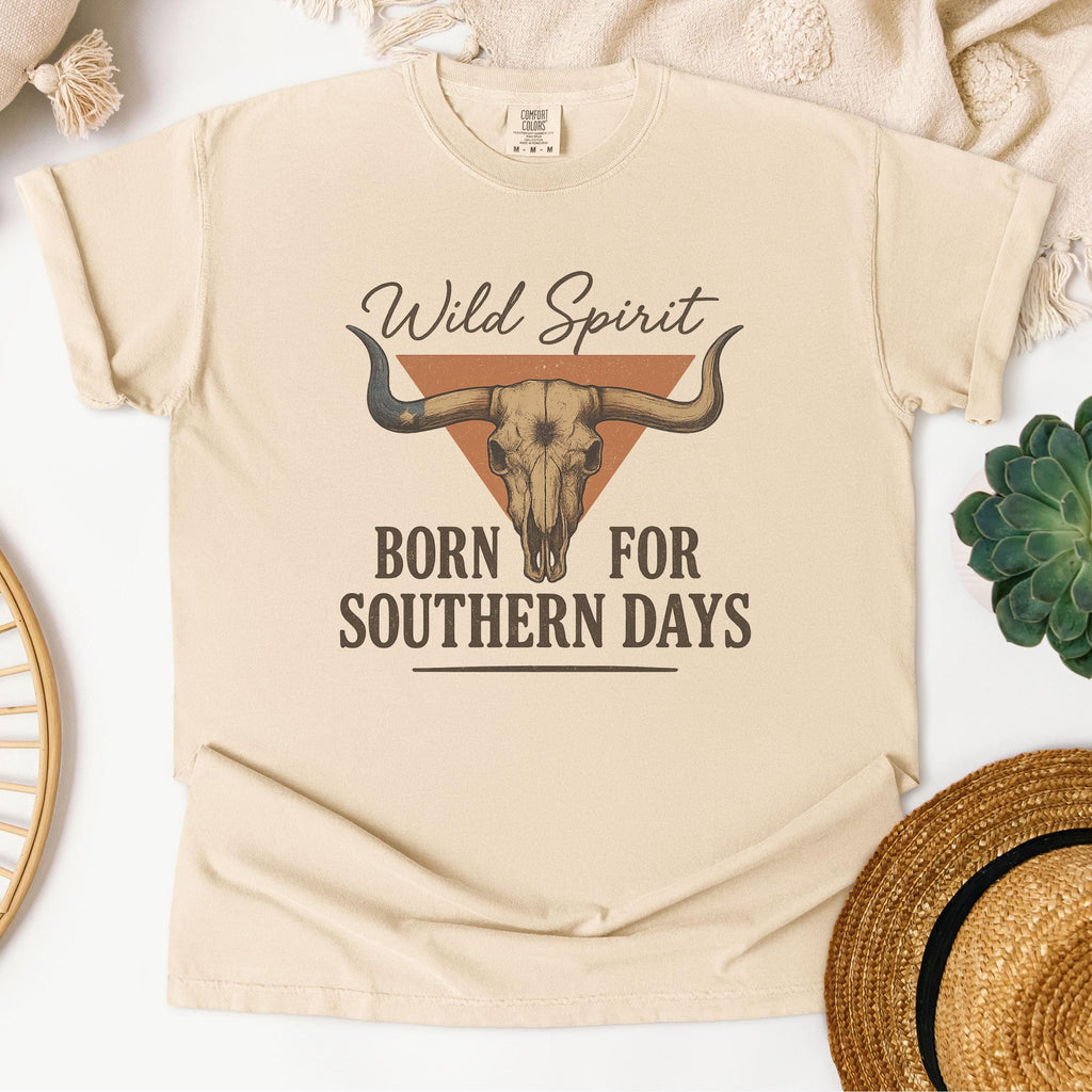 Wild Spirit Southern Days T-Shirt: Unisex Country Vibe Tee