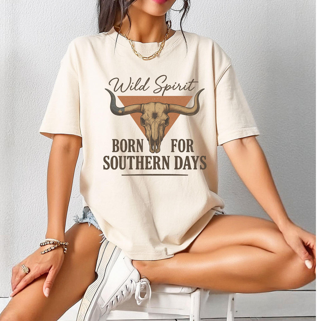 Wild Spirit Southern Days T-Shirt: Unisex Country Vibe Tee