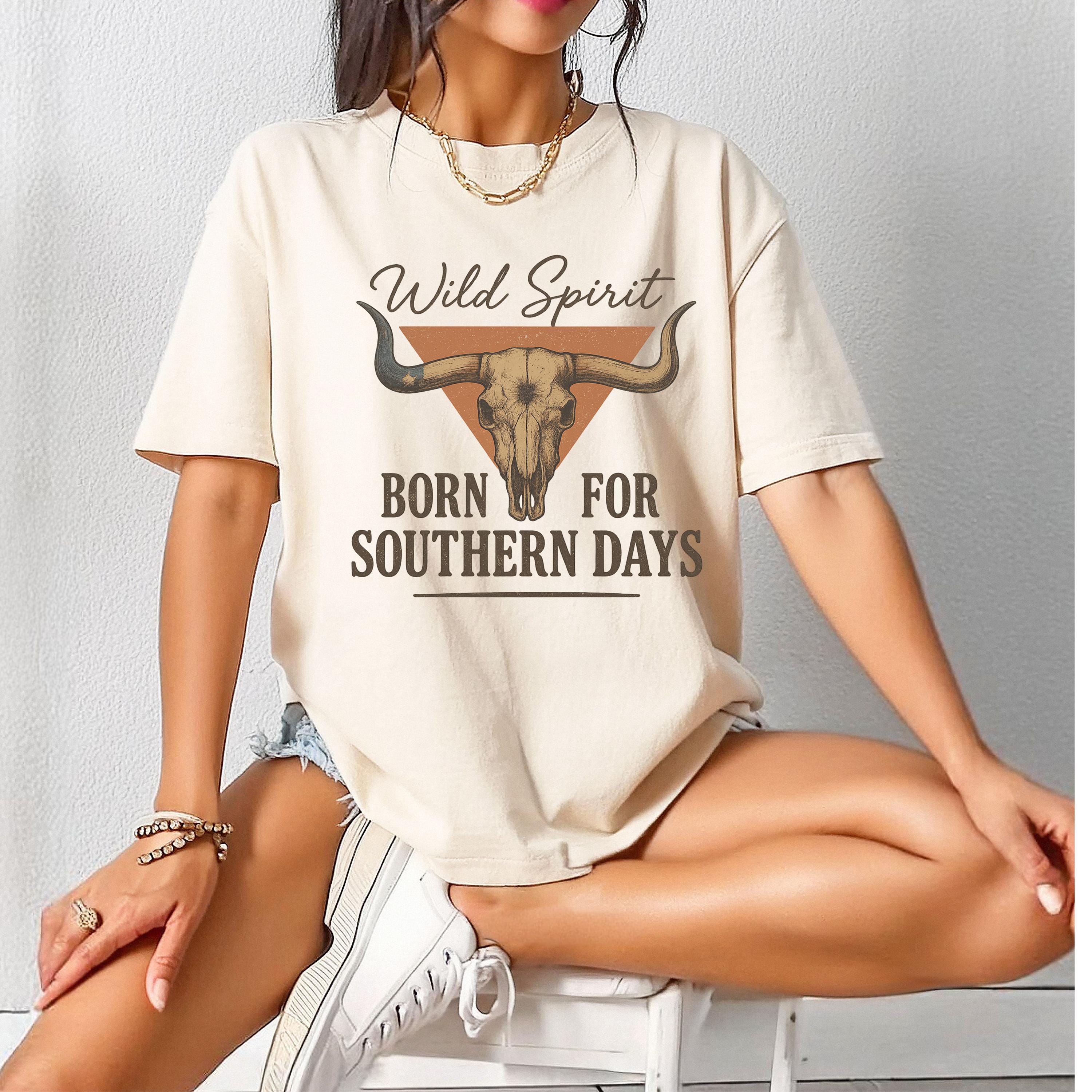 Wild Spirit Southern Days T-Shirt: Unisex Country Vibe Tee