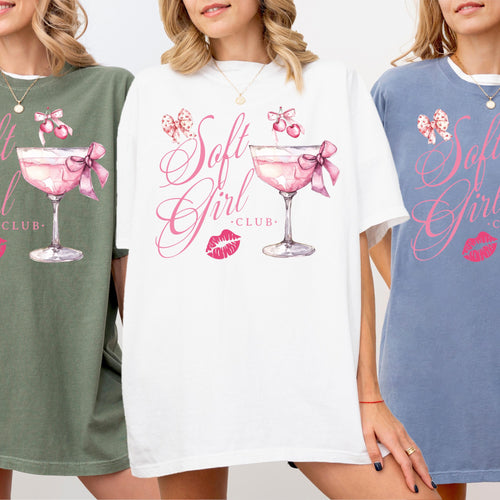 Bachelorette Social Club Tee - martini shirt -  Bride Crew, Lake bachelorette