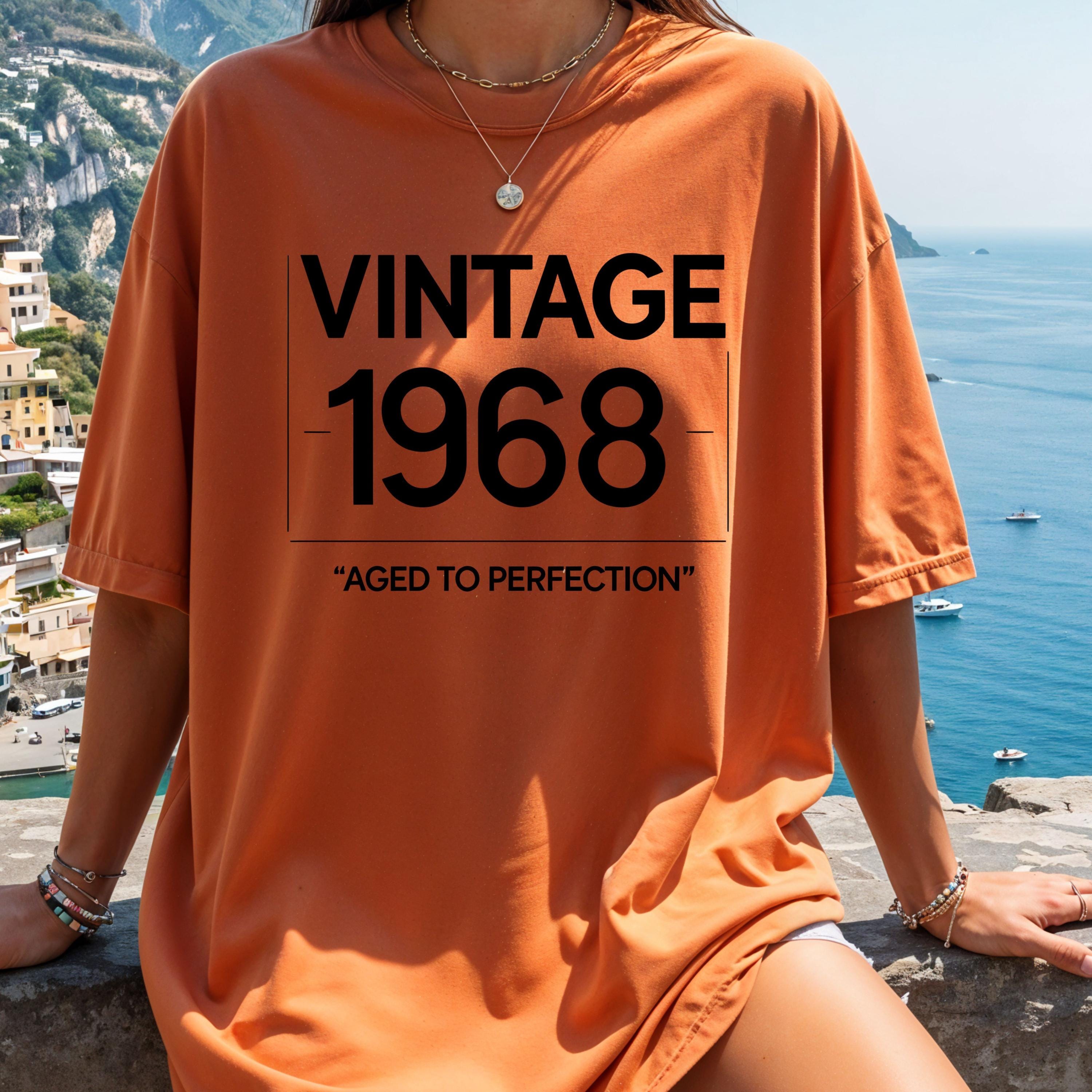 Vintage 1968 Retro Shirt: Comfort Colors Cotton Tee