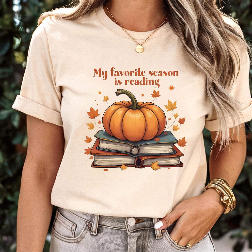Book Lover Fall Shirt - Book Club Tee