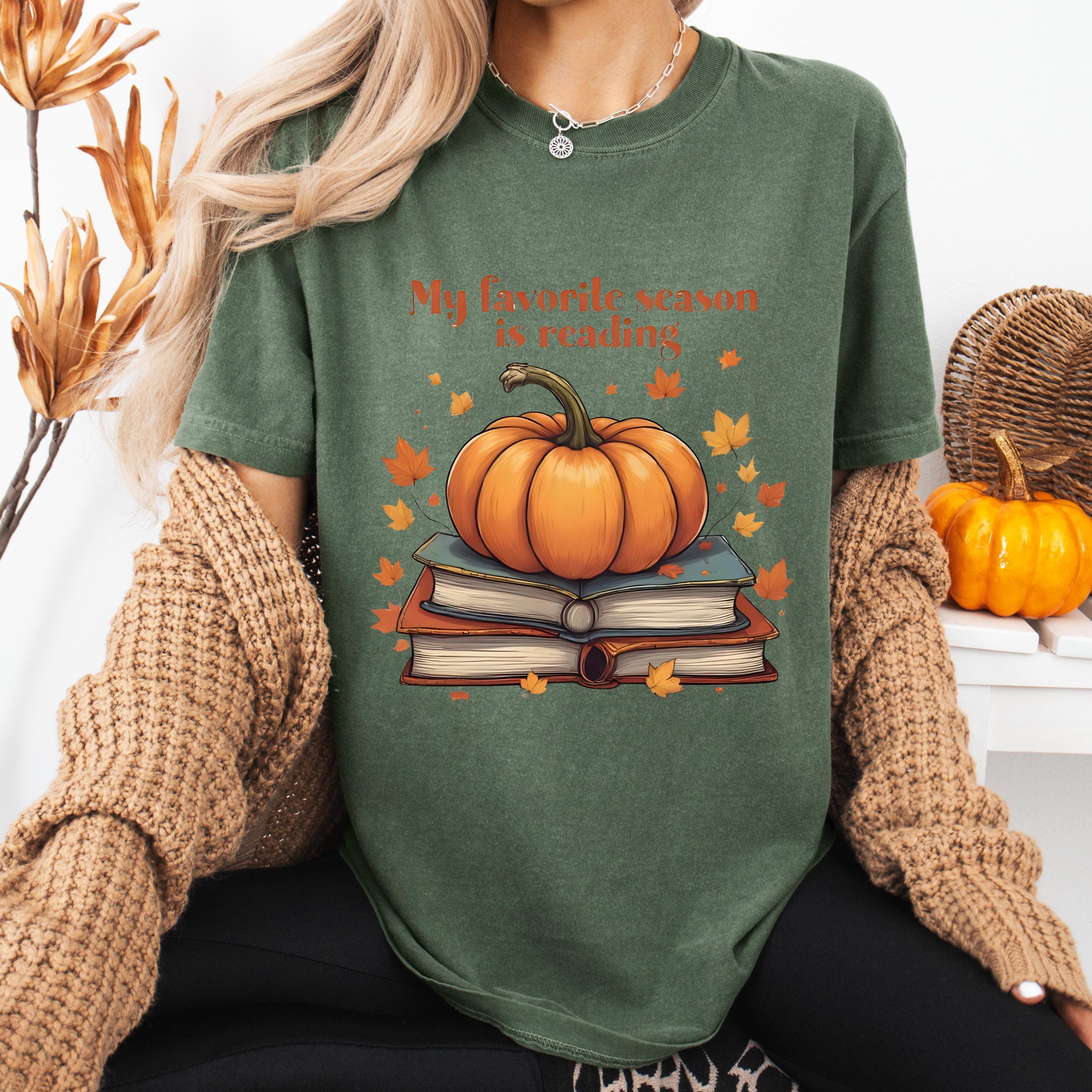 Book Lover Fall Shirt - Book Club Tee