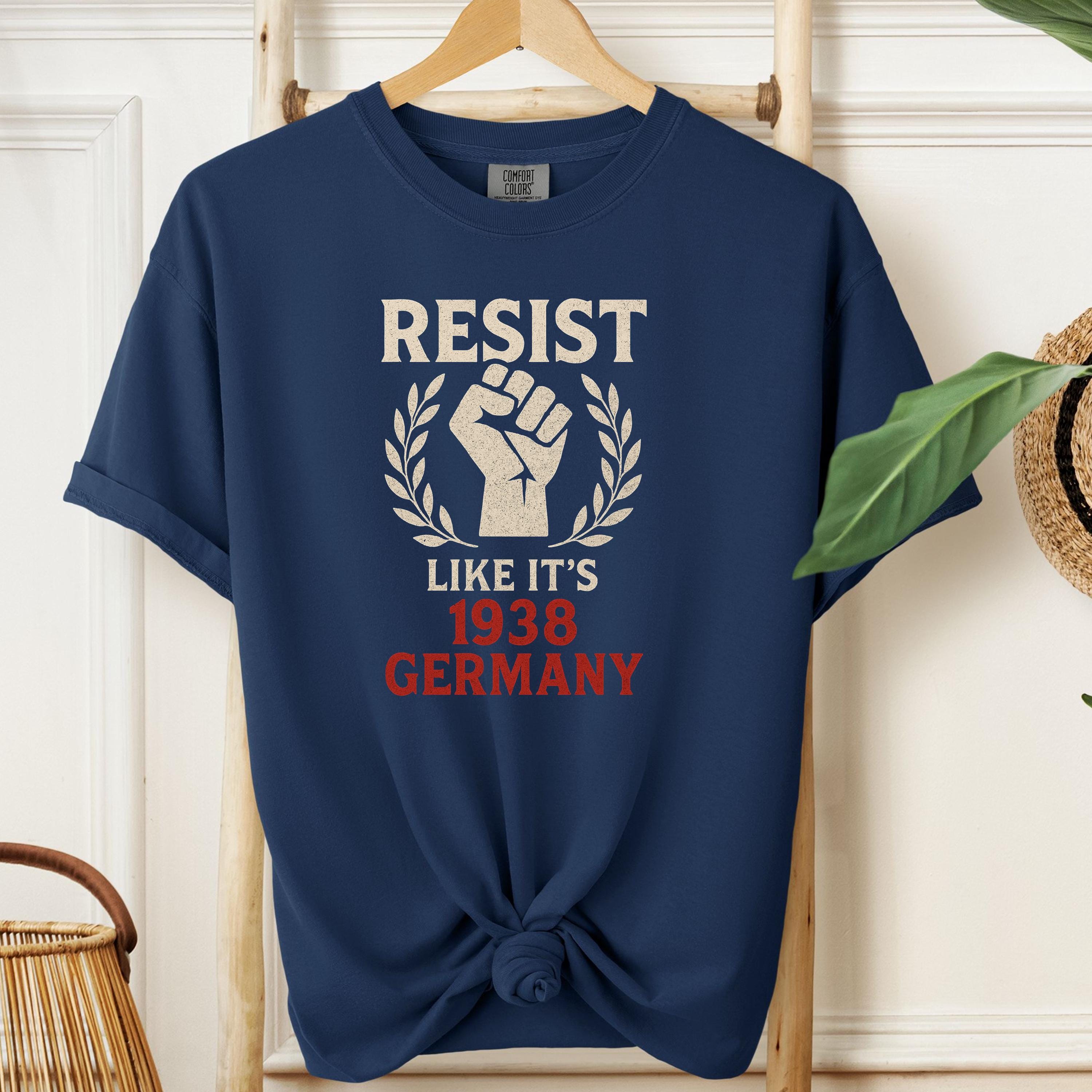 Resist Fist Graphic Tee: Political Activist T-Shirt