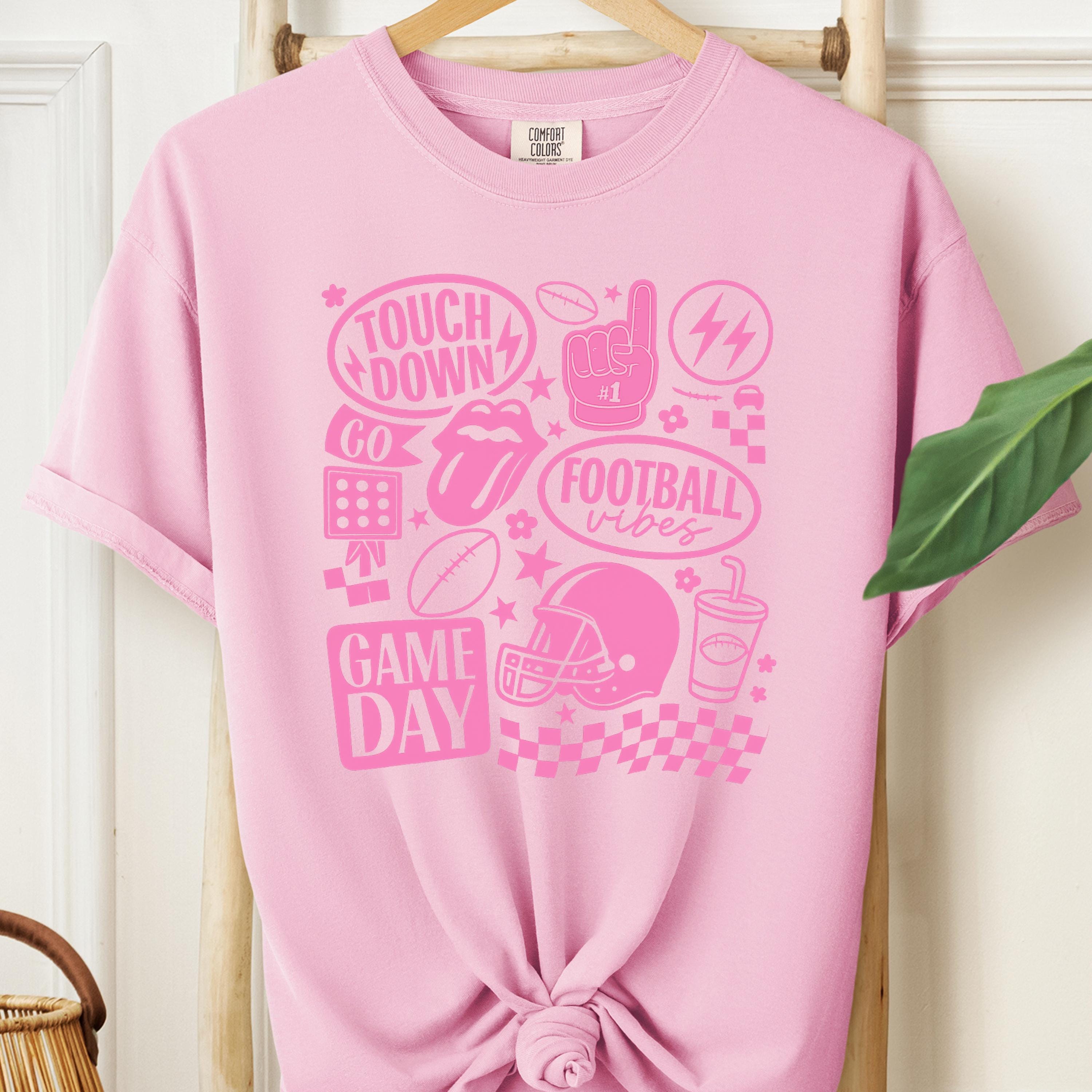 Comfort Colors Football Game Day T-Shirt: Unisex Touchdown Tee