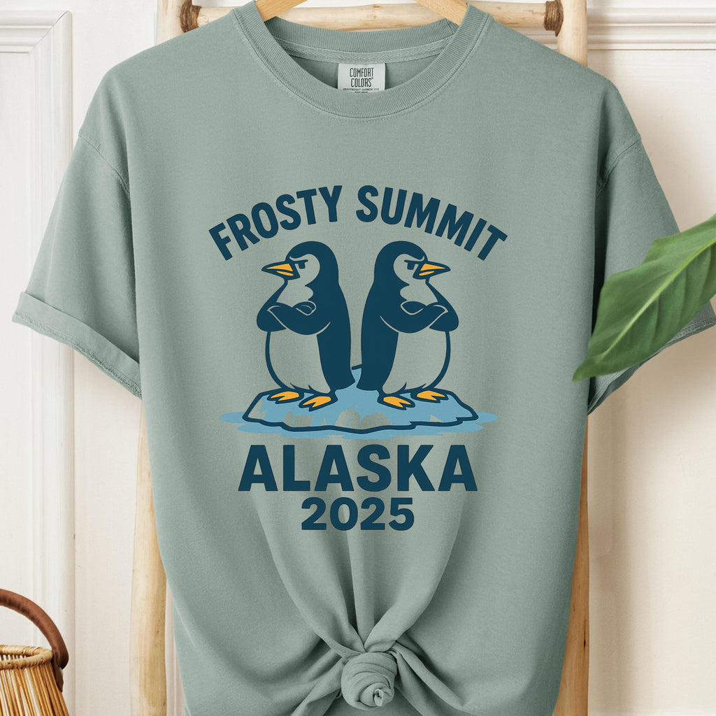 Political T-Shirt: Frosty Summit Alaska 2025