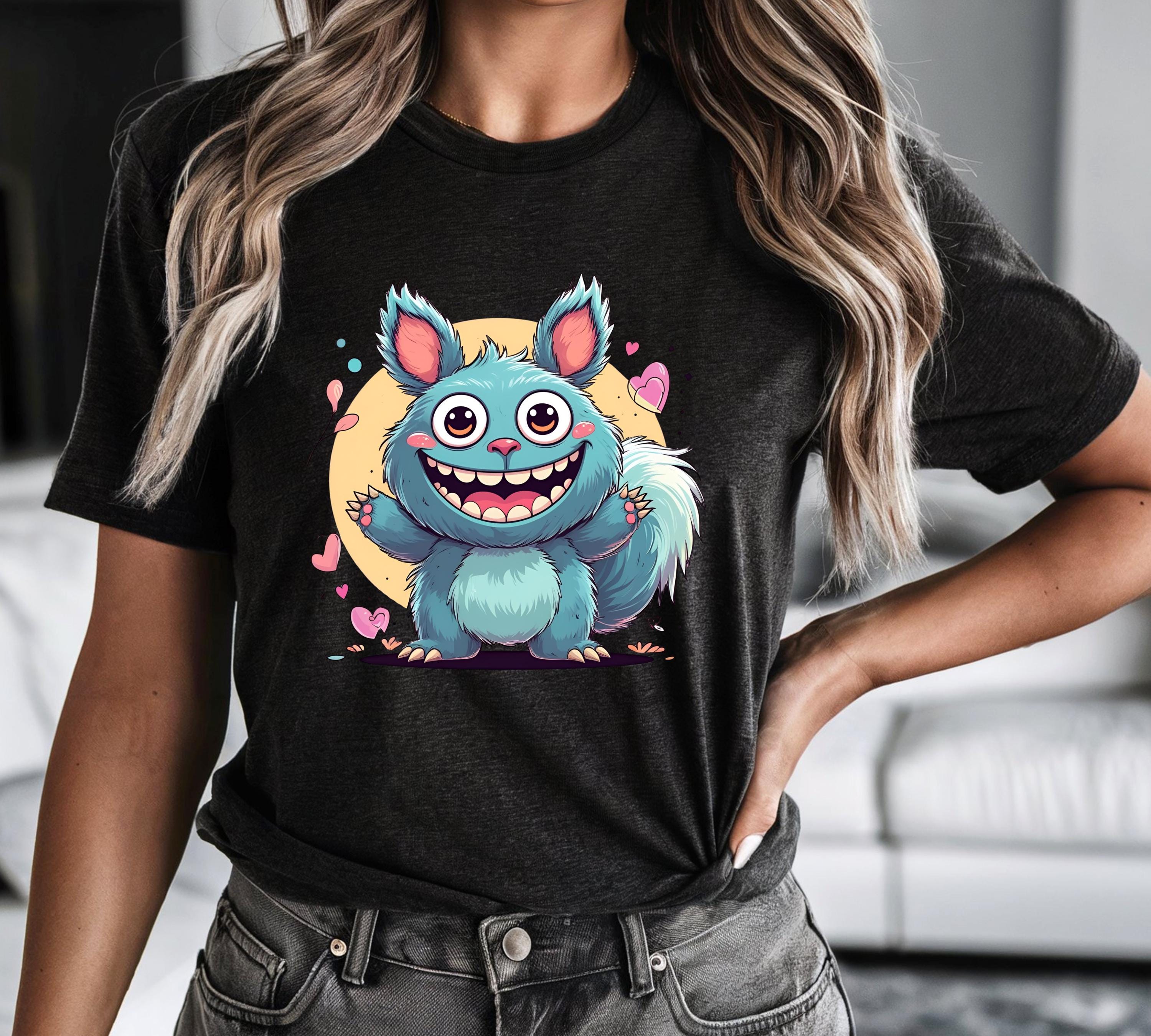 Smiling Squirrel T-Shirt • Unisex • Bella+Canvas 3001
