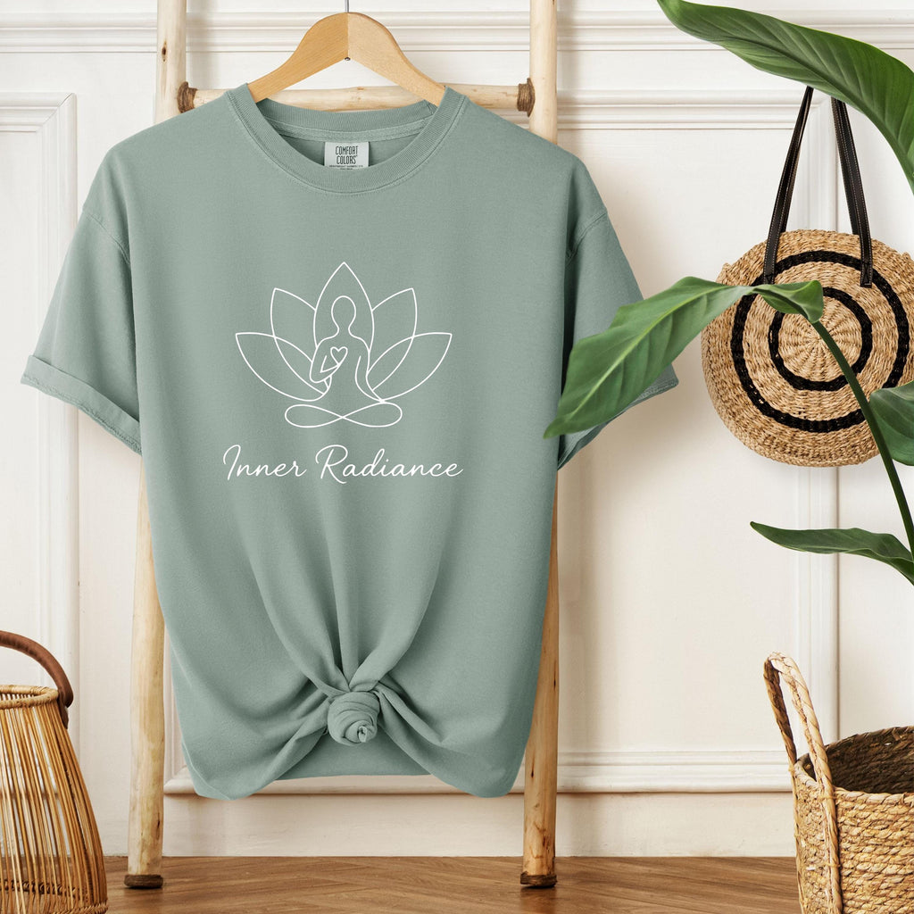 Self Love Lotus Yoga Shirt: Mental Health Tee,