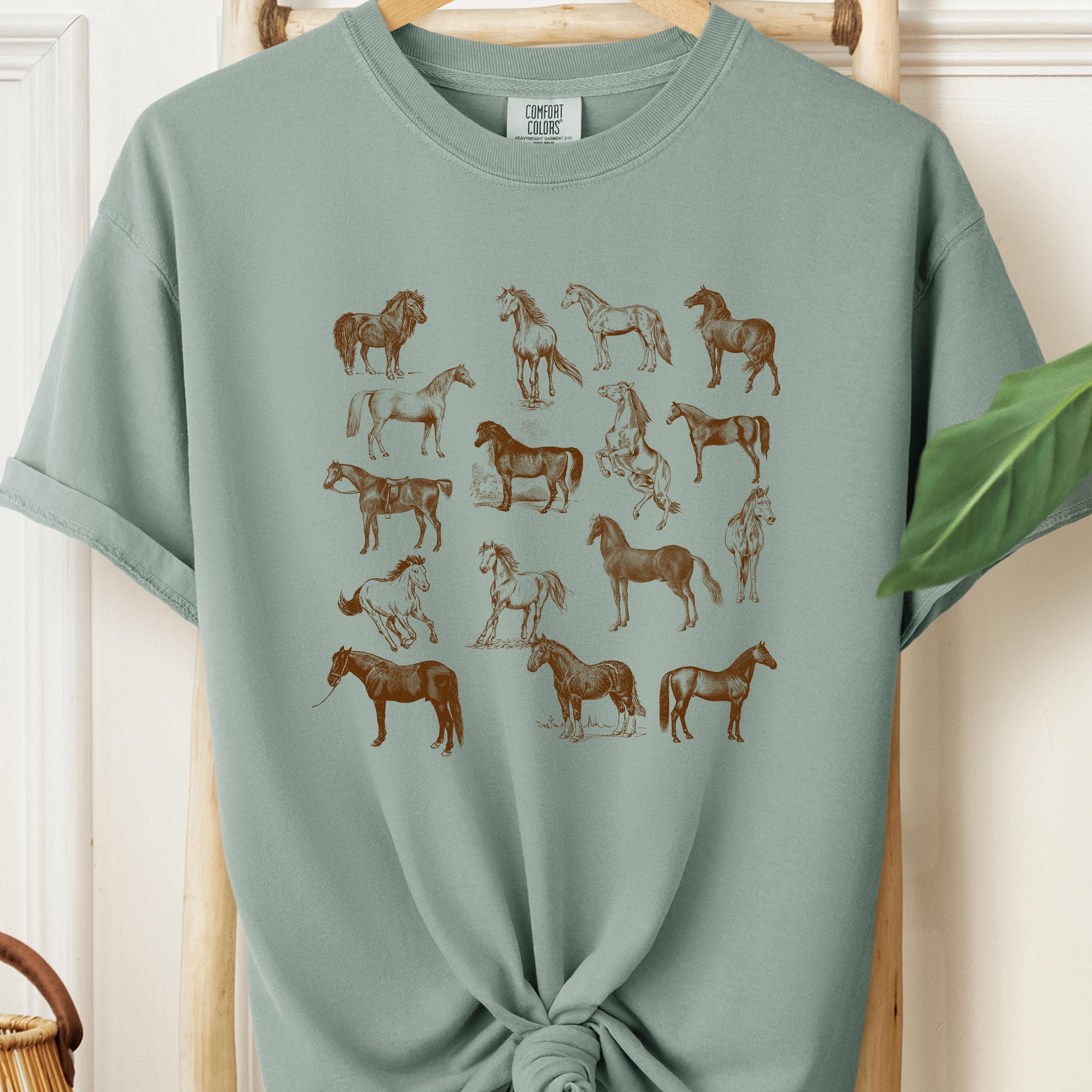 Horse Graphic Tee – Equestrian Country Style Shirt