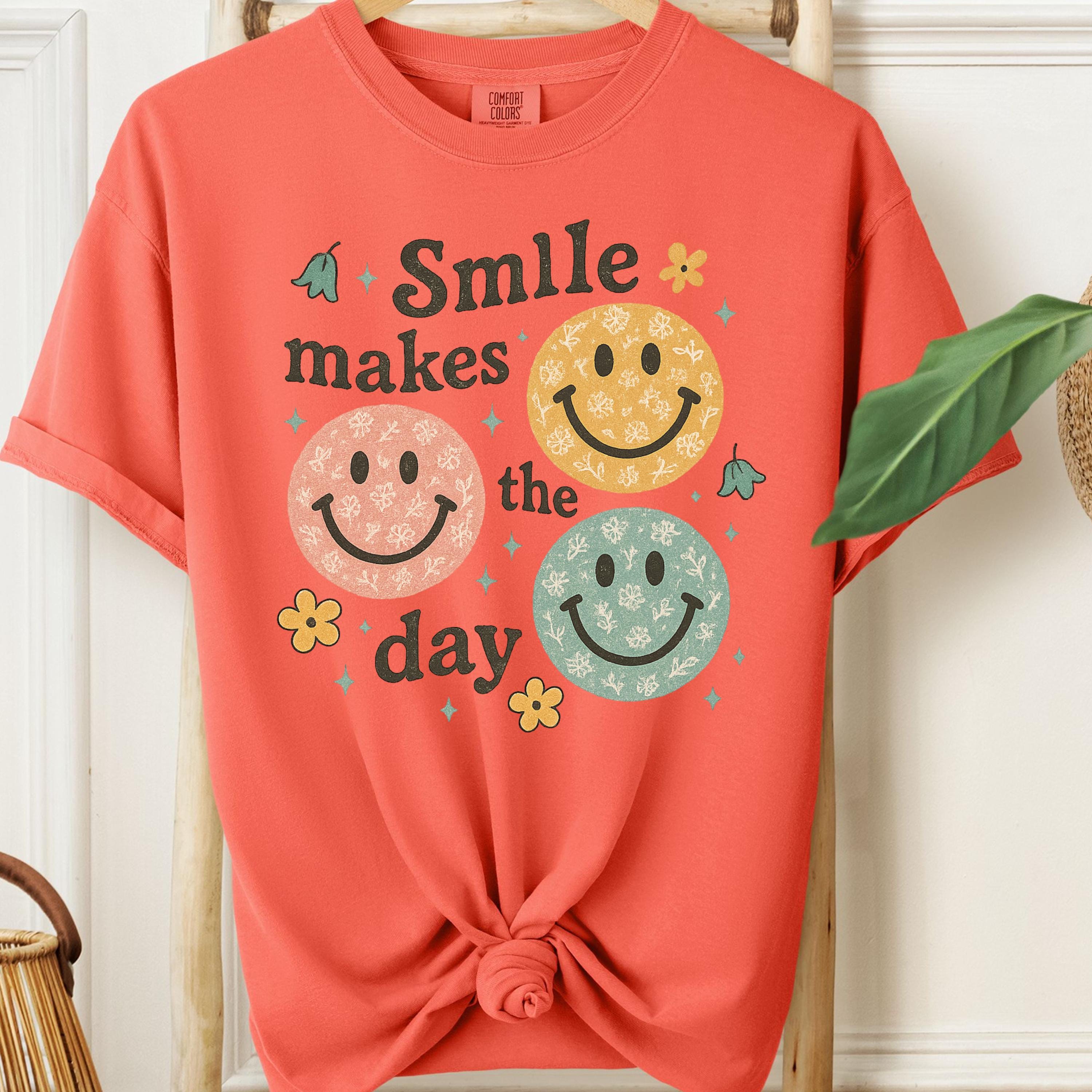 Smiley shirt, happy to see, funny teacher shirt, smiling friends