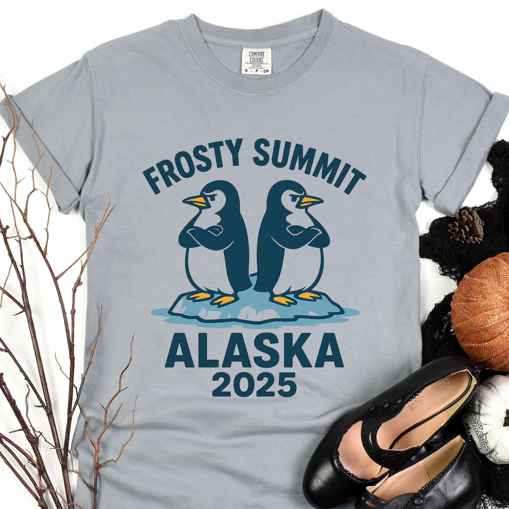 Political T-Shirt: Frosty Summit Alaska 2025