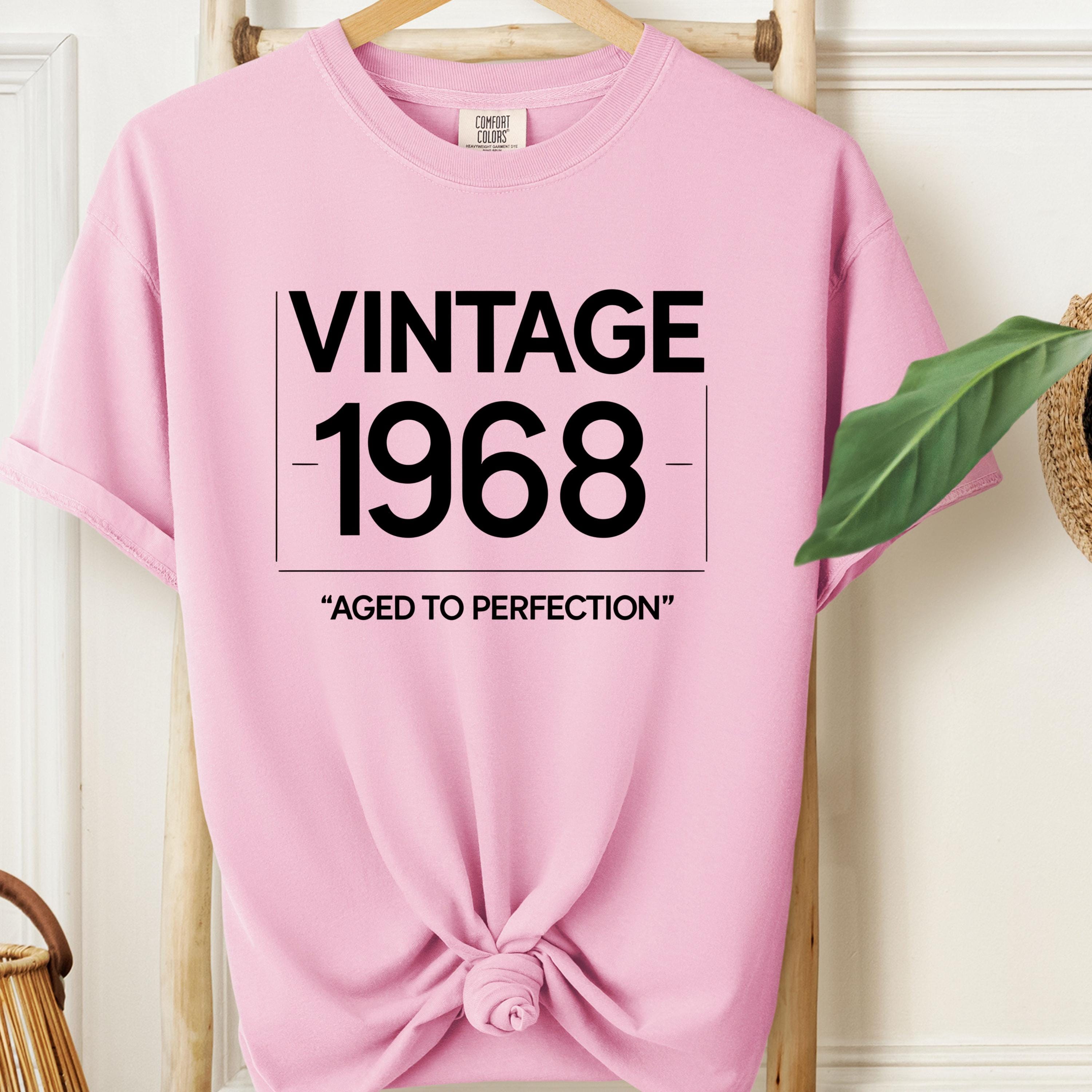 Vintage 1968 Retro Shirt: Comfort Colors Cotton Tee