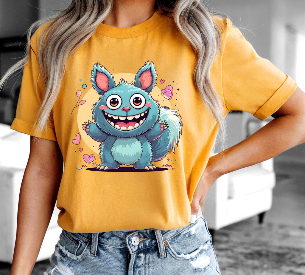 Smiling Squirrel T-Shirt • Unisex • Bella+Canvas 3001