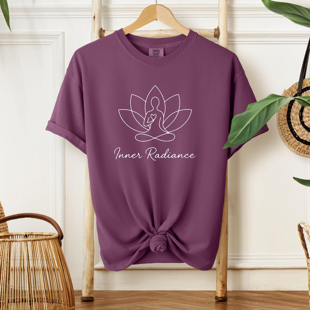 Self Love Lotus Yoga Shirt: Mental Health Tee,