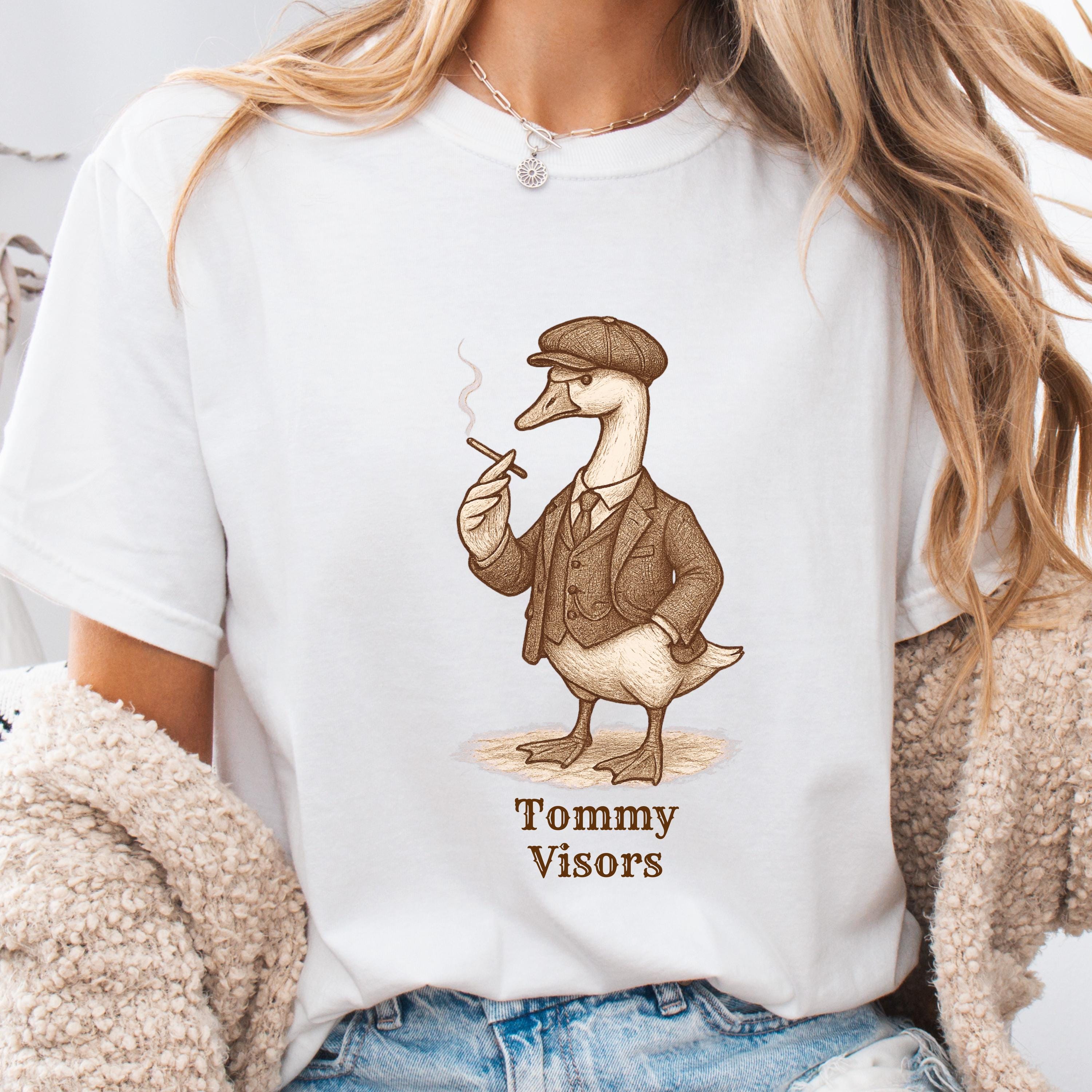Goose shirt -Tommy Visors Dapper, duck shirt, Vintage T-shirt