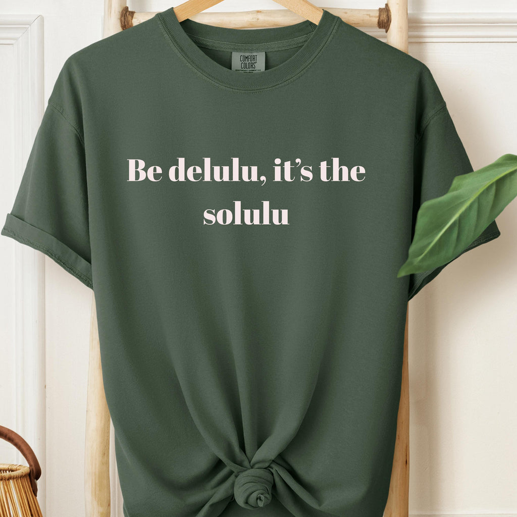 Delulu Solulu Shirt – Trendy Meme Unisex Tee