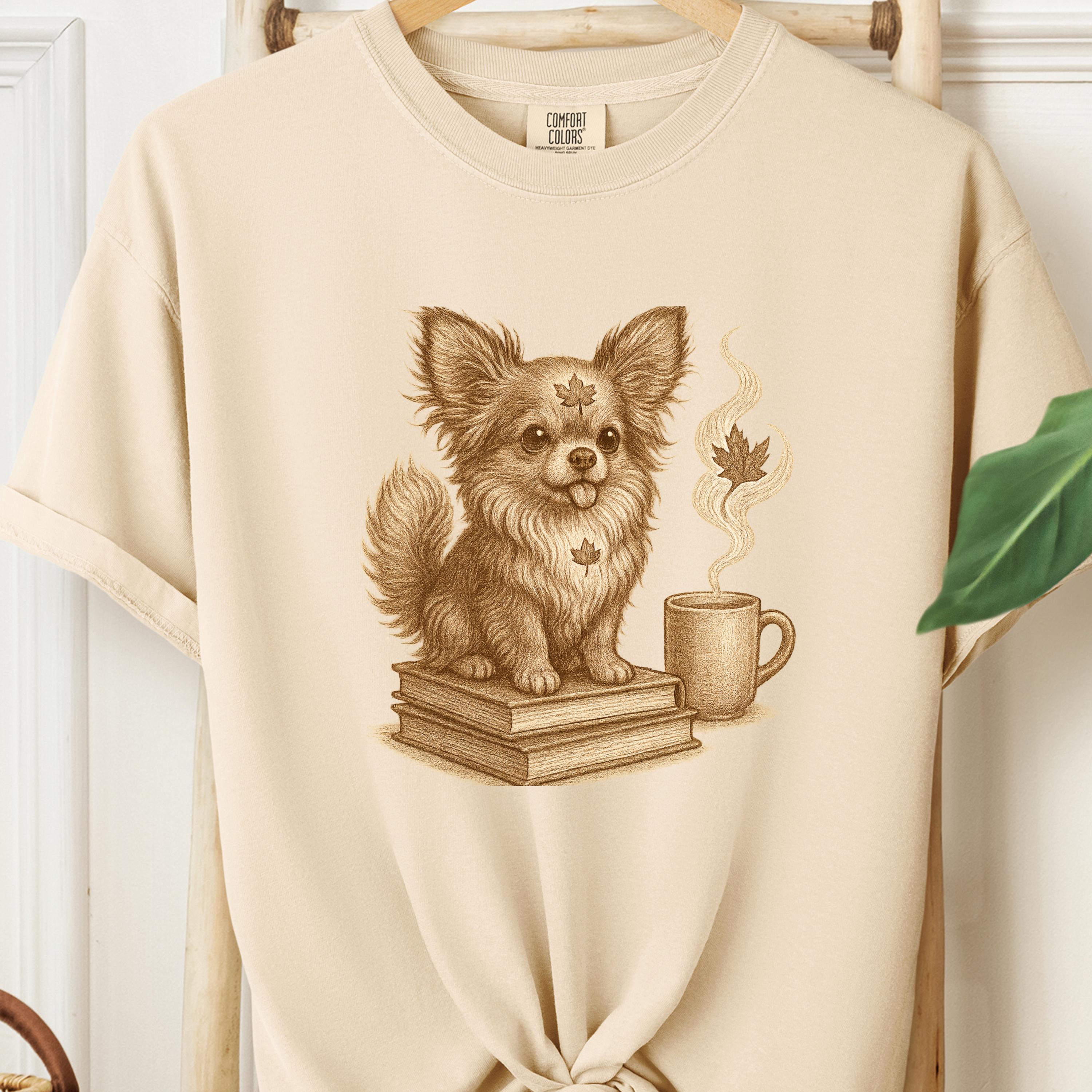 Chihuahua Shirt, Fall Dog Shirt — Cozy Autumn Tee
