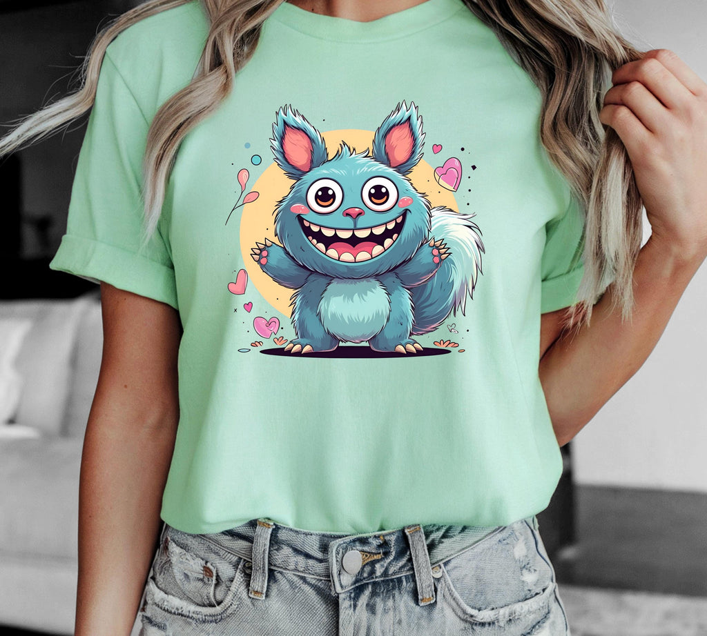 Smiling Squirrel T-Shirt • Unisex • Bella+Canvas 3001