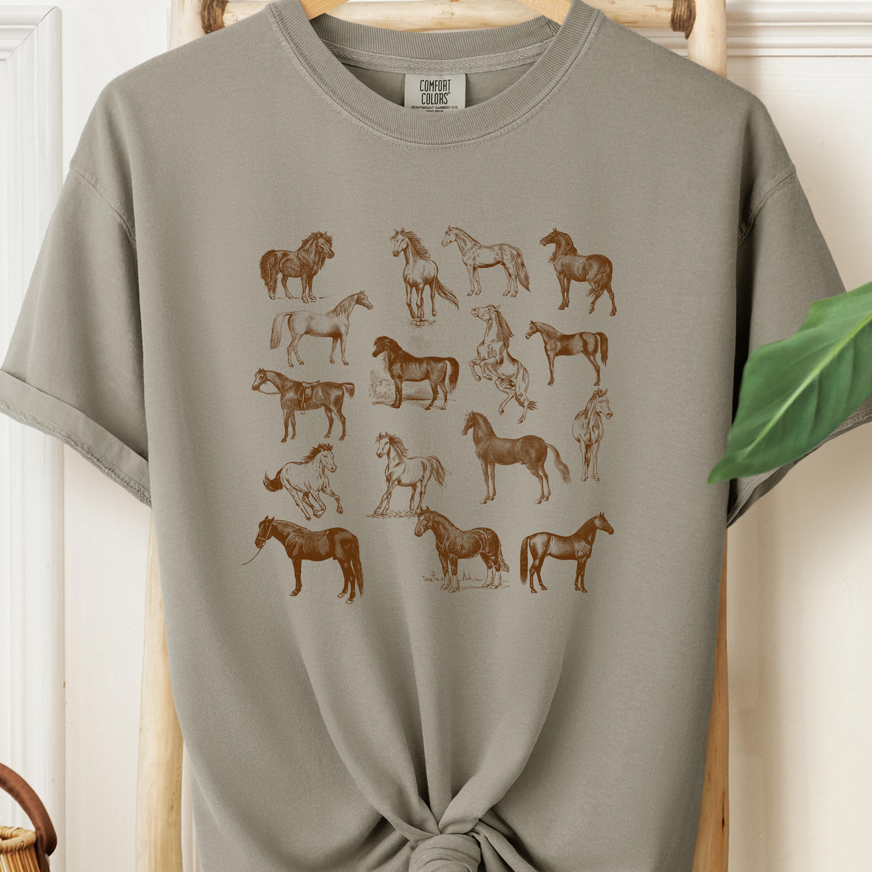 Horse Graphic Tee – Equestrian Country Style Shirt