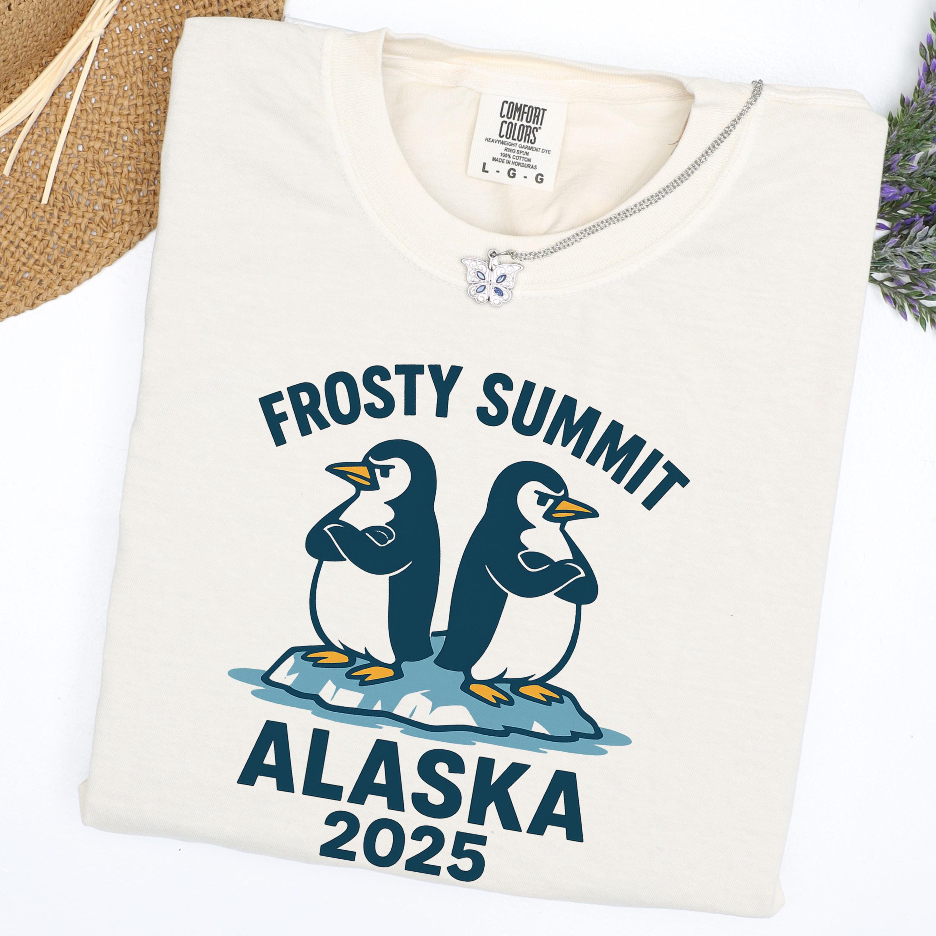 Political T-Shirt: Frosty Summit Alaska 2025
