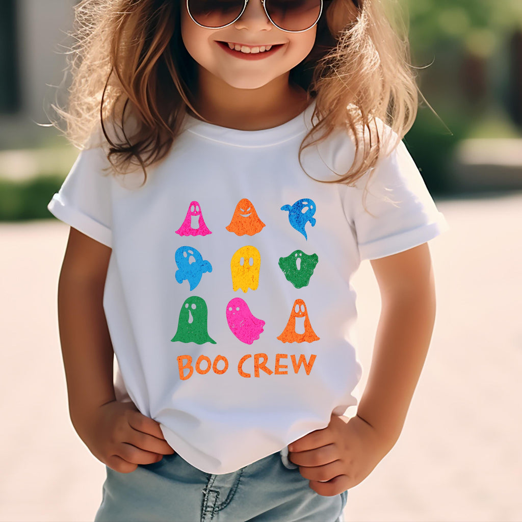 Toddler Ghost Halloween Shirt – Boo Crew Kids Tee