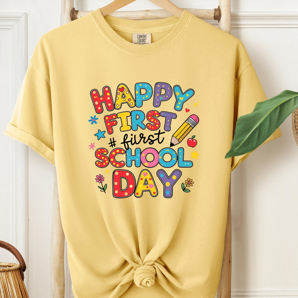 First Day of School Shirt: Teacher Appreciation Gift